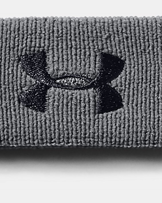 Men's UA Performance Headband in Gray image number 0