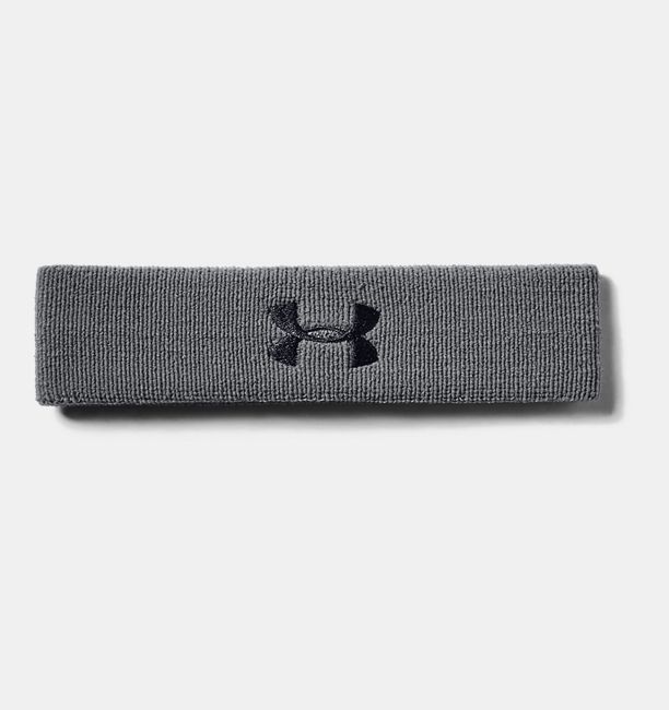 Pánský UA Performance Headband, Graphite,, Graphite, KliknutÃm zobrazÃte obrázek v plné velikosti
