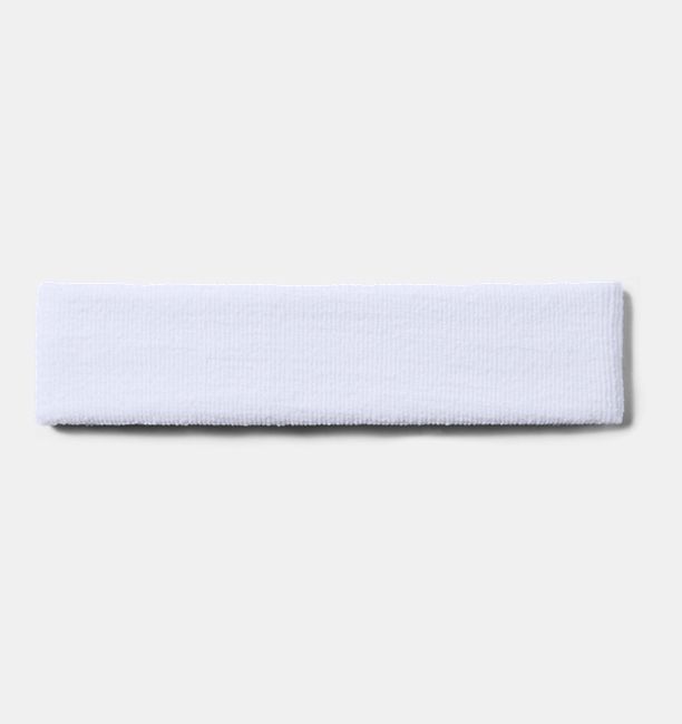 Pánská UA Performance Headband, bÃlá, bÃlá, KliknutÃm zobrazÃte obrázek v plné velikosti