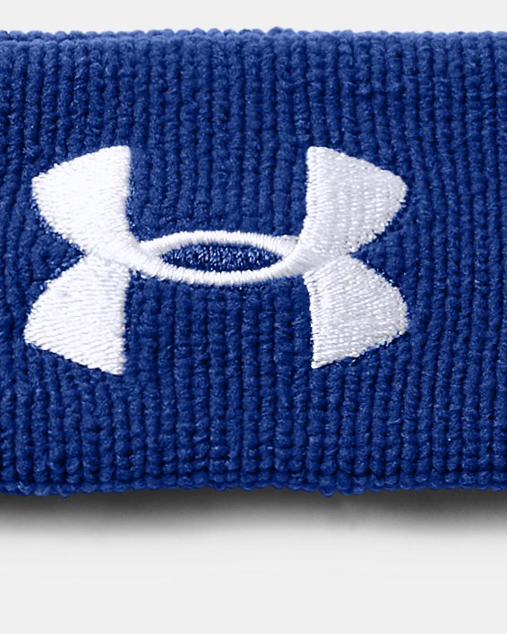 Men's UA Performance Headband in Blue image number 0