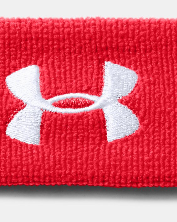 Men's UA Performance Headband in Red image number 0