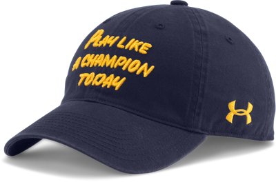 notre dame under armour baseball hat