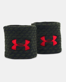 UA Jacquarded Wristbands 1 Color $9.99