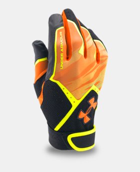 Men's UA Clean Up Graphic Print Batting Gloves 1 Color $12.74