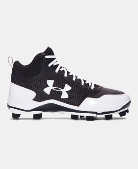 Men's UA Heater Mid TPU Baseball Cleats 3 Colors $69.99