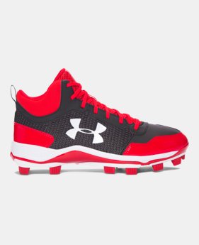 Men's UA Heater Mid TPU Baseball Cleats 1 Color $69.99