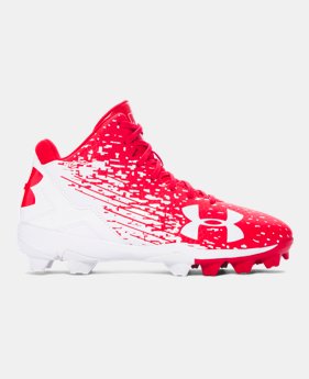 Boys' UA Leadoff Mid RM Jr. Baseball Cleats 1 Color $21.74