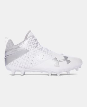 Men's UA Ripshot Mid MC Lacrosse Cleats 1 Color $48.99