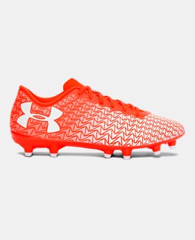 New Arrival Kids' UA ClutchFit® Force 3.0 FG Jr. Soccer Cleats 5 Colors $49.99
