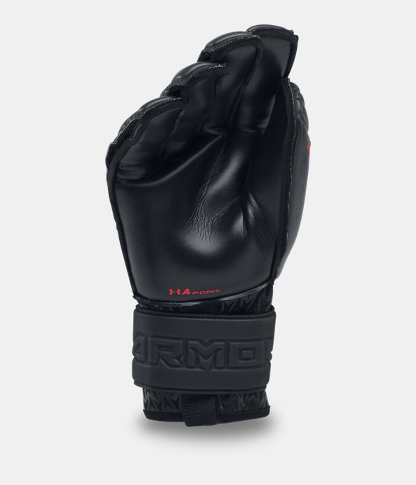 Men's UA Desafio Soccer Gloves, Black ,