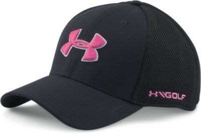 pink under armour hat