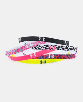 Women’s UA Graphic Mini Headbands - 6 Pack 3 Colors $9.74