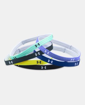 New Arrival Girls' UA Graphic Headbands - 6 Pack $14.99