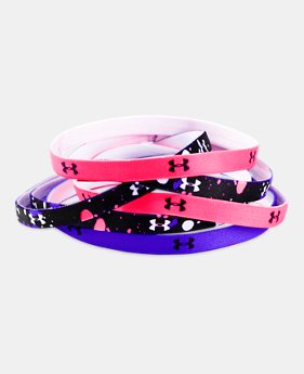Girls' UA Graphic Headbands - 6 Pack $14.99