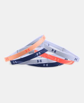 Girls' UA Graphic Headbands - 6 Pack 1 Color $10.49