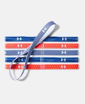 Girls' UA Graphic Headbands - 6 Pack 1 Color $14.99