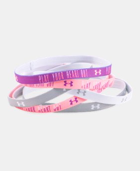 Girls' UA Graphic Headbands - 6 Pack $14.99
