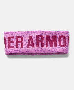 Girls' UA Graphic Fleece Headband 2 Colors $11.24