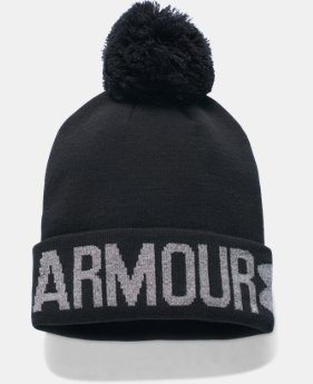 Women's UA Graphic Pom Beanie 1 Color $10.68