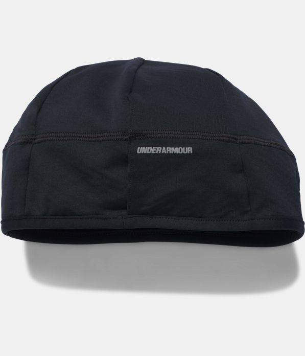 Women's UA No Breaks ColdGear® Infrared Beanie, Black ,