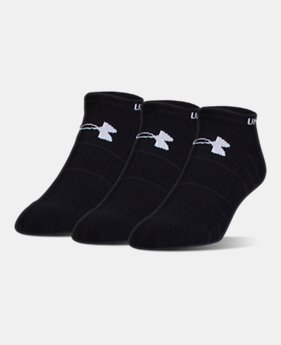Men's UA Performance No Show Socks – 3-Pack 1 Color $18