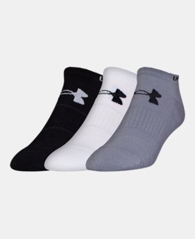 Men's UA Performance No Show Socks – 3-Pack 1 Color $18