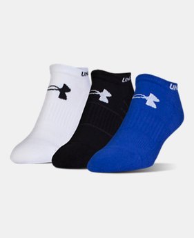 Men's UA Performance No Show Socks – 3-Pack 1 Color $18