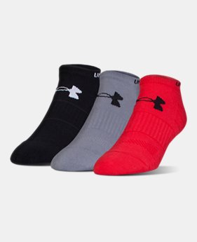 Men's UA Performance No Show Socks – 3-Pack 1 Color $18