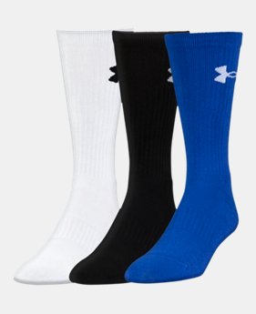 Best Seller UA Performance Crew Socks – 3-Pack 1 Color Available $20