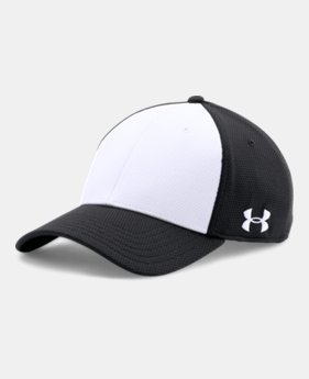 Men's UA Color Blocked Stretch Fit Cap 1 Color Available $19.99