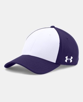 Men's UA Color Blocked Stretch Fit Cap 1 Color $19.99