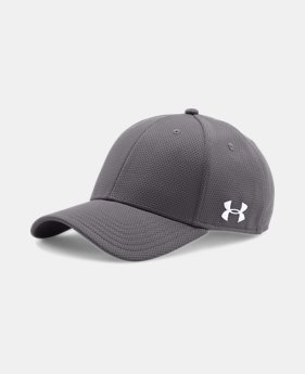 Men's UA Curved Brim Stretch Fit Cap 1 Color Available $19.99