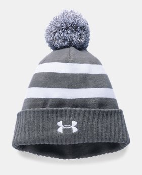 Boys' UA Pom Beanie 2 Colors $29.99