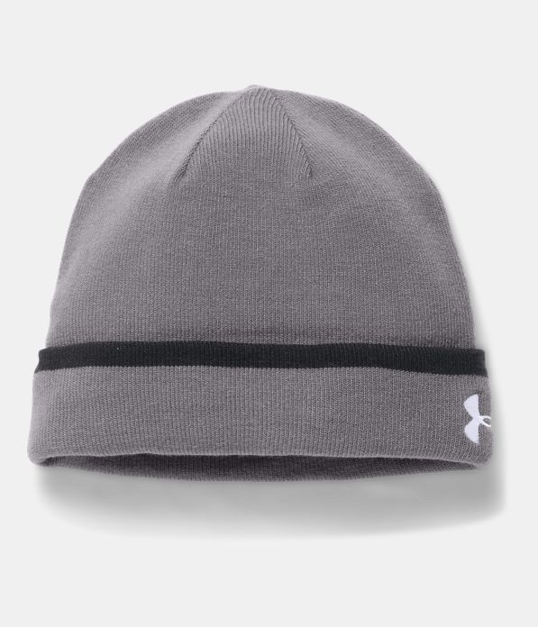Men's UA Cuff Beanie, Graphite,