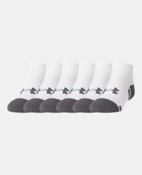 Boys' UA Resistor III Lo Cut Socks – 6-Pack 1 Color Available $20.99