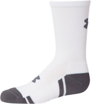 Kids' UA Resistor III Crew Socks 6Pack Under Armour US