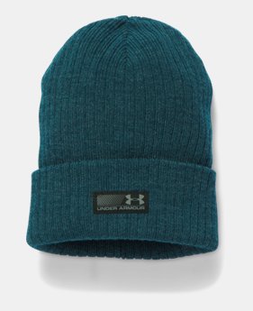 Men's UA Truck Stop Beanie 1 Color Available $11 to $16.49