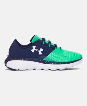 Boys' Grade School UA Fortis 2 Speckle Running Shoes 1 Color $77.99
