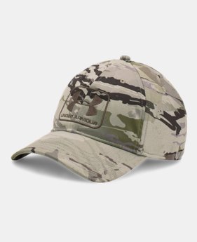 New Arrival Men’s UA Camo Stretch Fit Cap 3 Colors $34.99