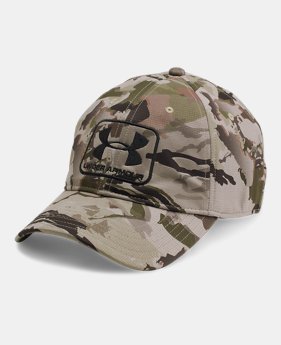 Men‘s UA Camo Stretch Fit Cap 4 Colors Available $22.49