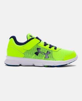 Boys’ Pre-School UA Speed Swift AC Running Shoes LIMITED TIME: FREE SHIPPING $59.99
