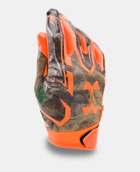 Boys' UA Camo F5 Football Gloves 1 Color $15.74