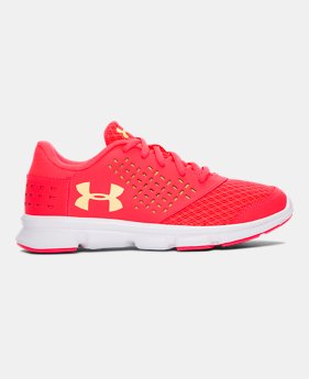 Girls' Pre-School UA Rave Running Shoes 1 Color $25.49
