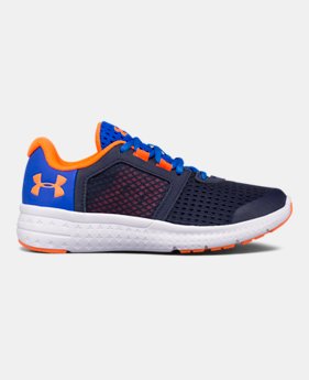 Boys' Pre-School UA Micro G® Fuel Running Shoes 1 Color $57.99