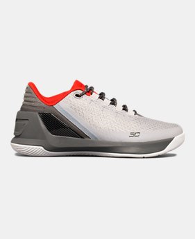 Boys' Grade School UA Curry 3 Low Basketball Shoes $52.49 to $71.24
