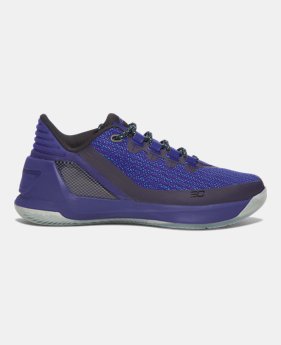 Boys' Grade School UA Curry 3 Low Basketball Shoes 1 Color $52.49 to $71.24