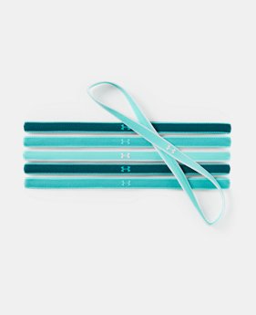 Women's UA Mini Headbands - 6 Pack 4 Colors $11.99