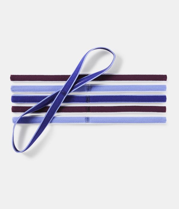 Women's UA Mini Headbands - 6 Pack, TALC BLUE,