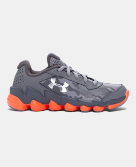 Boys' Pre-School UA Spine™ Disrupt Camo Running Shoes 1 Color $33.74