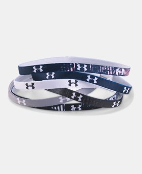 Women's UA Graphic Mini Headbands – 6-Pack 1 Color $14.99